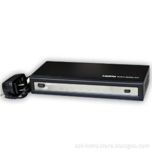 V 1.3 HDMI Splitter 2 in 4 out